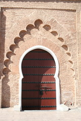 Naklejka na ściany i meble meczet de la koutoubia