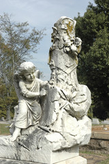 Obraz premium cemetery sculpture