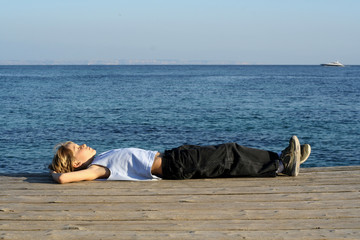 chilling out