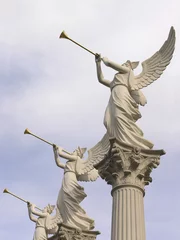 Foto op Plexiglas caesers palace trumpet angels © aberenyi