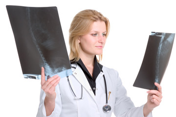 looking at x-ray