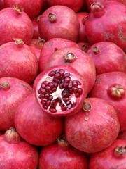 pomegranates