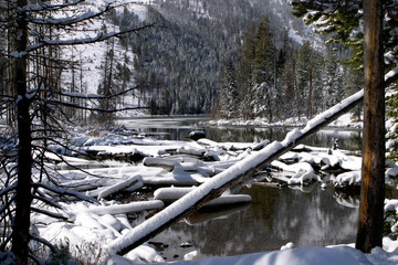 winter on the lake