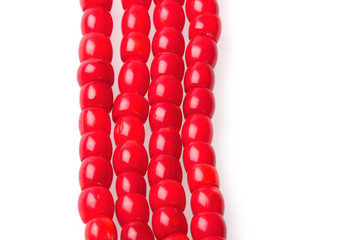 feminine embellishment, coral