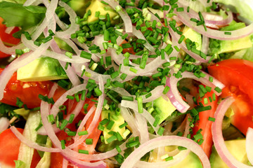 salad with chives 2