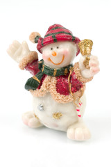 Fototapeta premium snowman figures