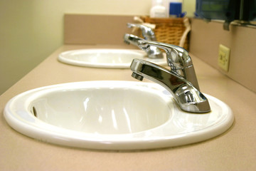 restroom sinks