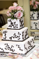 Obraz na płótnie Canvas tort weselny
