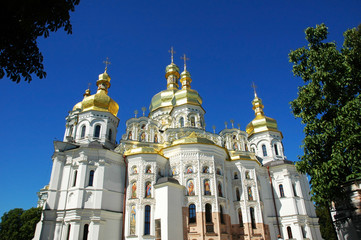 Fototapeta na wymiar chrześcijański kościół w Kijowie - Ukraina