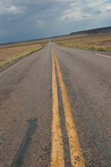 Naklejka premium asphalt road