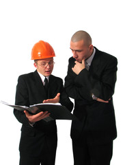 builder and the project manager