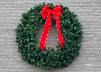 christmas wreath © sonya etchison