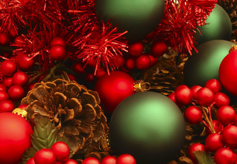 christmas ornaments with pine cone series
