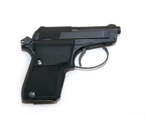 rubber grip pistol