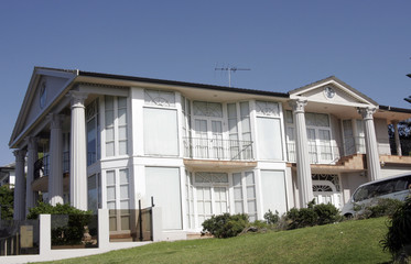 modern mansion