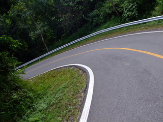 Fototapeta premium route de montagne