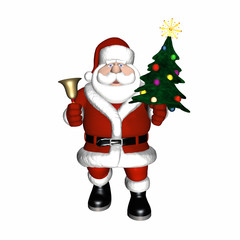 santa ringing bell