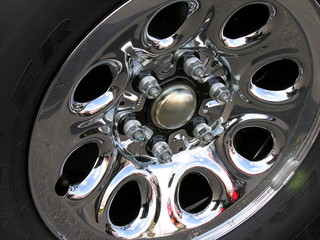 wheel and lugs