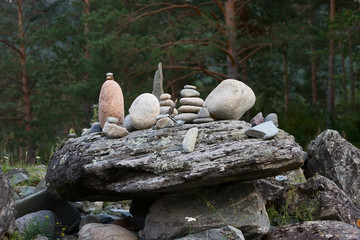 the castle from the stones.
