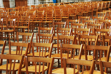 chaises cathédrale orléans