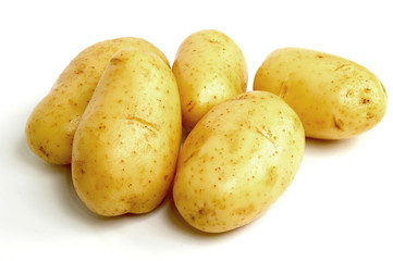 fresh potatoes
