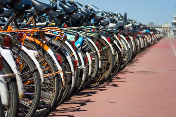 parked bikes © Yurok Aleksandrovich