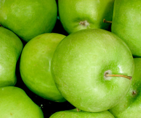 green apples