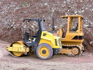 bulldozer and compactor   40197
