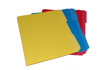colored file folders