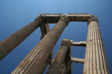 Naklejka premium ruins in athens