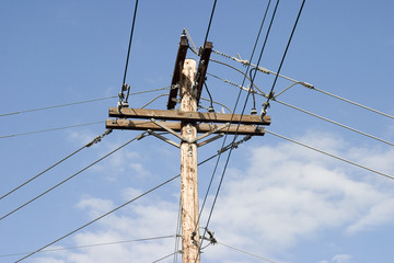 electrical distribution lines