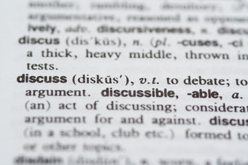 discuss