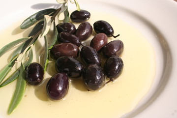 olives and olive oil
