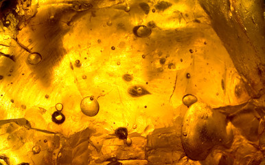 abstract of sunlight passed throughout rosin