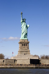 Obraz premium statue de la liberté new york - usa