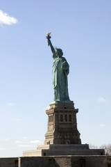 Obraz na płótnie Canvas statue de la liberté new york - usa
