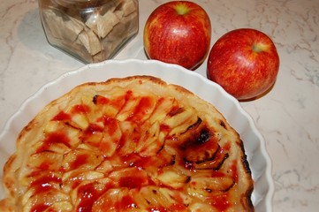 tarte aux pommes