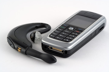 mobile and headset