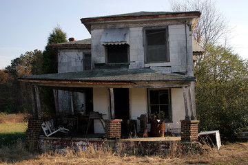 old abandoned house