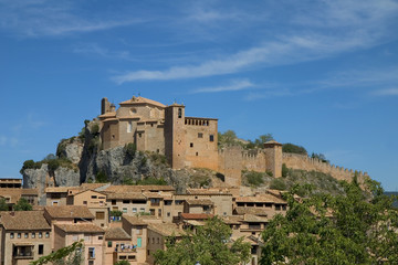 alquezar, huesca, spain