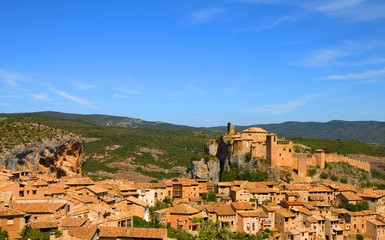 alquezar, huesca, spain