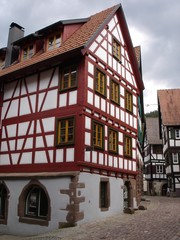 maison traditionnelle à schiltach