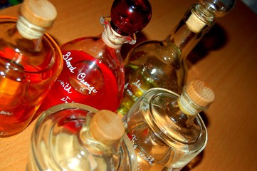 alcool de figue,orange,peche et citron