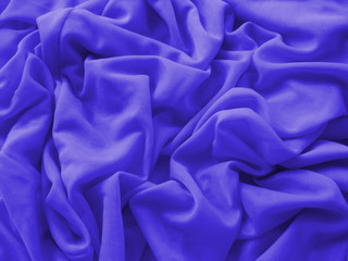 blue fabric