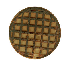 burned waffle