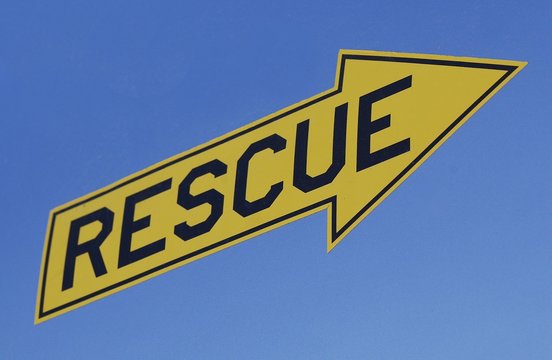 rescue sign