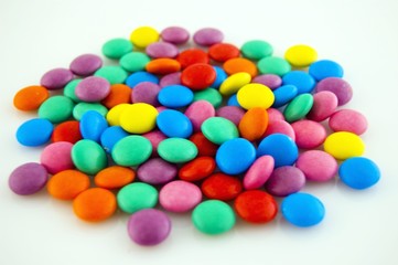 colourful sweets