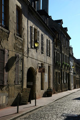 alley in beaune, france