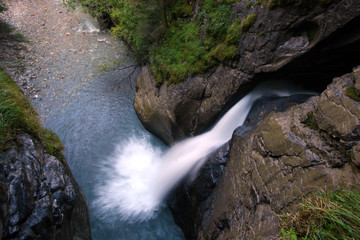 waterfall in switzerland