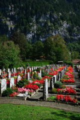 small swiss cemetary